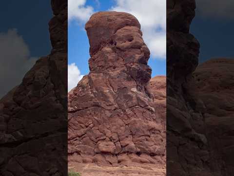 Ancient alien face in Arches National Park, Utah, April 29, 2024 UFO Sighting News.