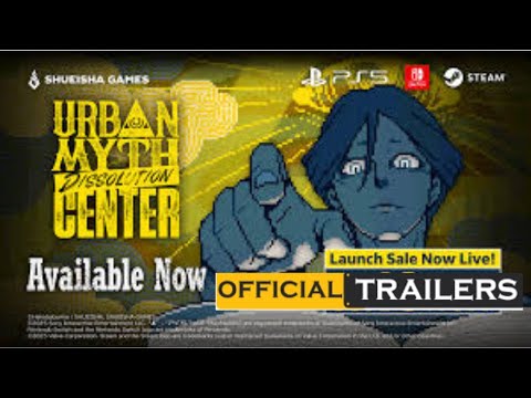 Urban Myth Dissolution Center - Official Launch Trailer | Games with Wings Showcase 2025