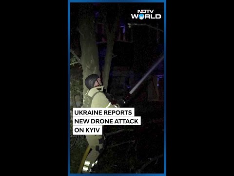 Russia Ukraine War | Ukraine’s Capital Hit By Large-scale Russian Drone, Missile Attack
