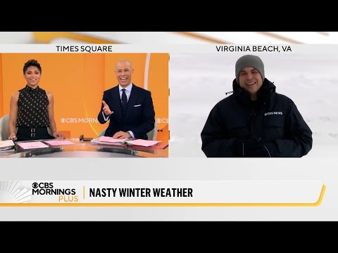 Heavy snow wreaks havoc on Virginia, North Carolina while arctic blast hits Midwest