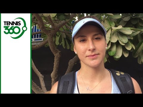Belinda Bencic talks comeback from injury at Al Habtoor Tennis Challenge in Dubai