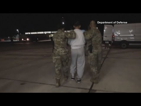 First 10 &quot;high-threat illegal aliens&quot; arrive at Guantanamo Bay and will be held in terrorist prison