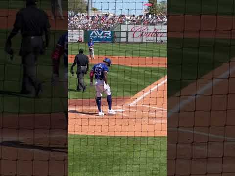 GARCIA @ Texas Rangers Spring Training Game - Rangers vs Cubs - Cactus league 🔥
