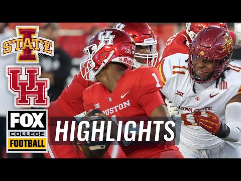No. 18 Iowa State Cyclones vs. Houston Cougars Highlights | FOX College Football