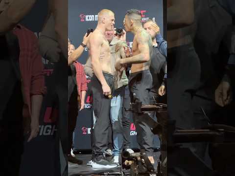 😳😮‍💨 CARLOS PRATES &amp; IAN MACHADO GARRY TALK TRASH DURING FINAL FACE OFF (UFC KANSAS CITY)