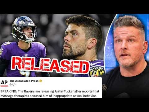 Ravens Release Justin Tucker In &quot;Football Decision&quot; Following Disturbing Allegations | Pat McAfee