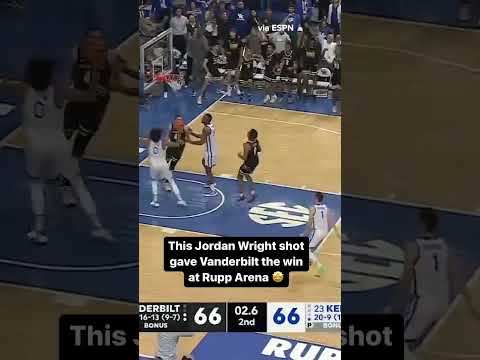Vandy takes down No. 23 Kentucky on the road 😤 #shorts