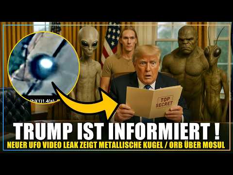 Neues UFO Video zeigt &quot;Alien Orb&quot; - Trump erhielt schockierenden Bericht darüber....