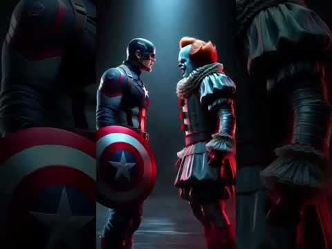 Captain America’s AI-powered transformation in 2025 – A futuristic Marvel concept.CaptainAmerica #AI