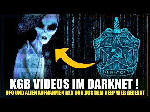 Geheime KGB Aufnahmen von UFOs und Aliens aus dem Deep Web !