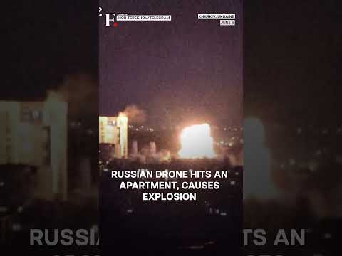 Moment: Explosions In Ukraine During Russian Drone Attack | Subscribe to Firstpost | N18G