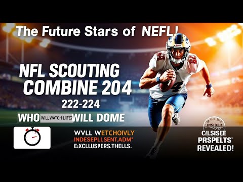 &quot;NFL Scouting Combine 2025: Unveiling Future Stars! How to Watch &amp; Top Participants Revealed!&quot;