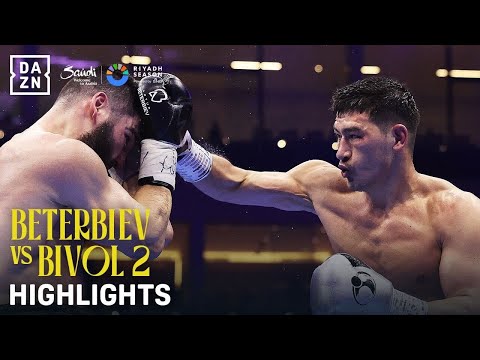 Riyadh Season: Artur Beterbiev vs. Dmitry Bivol 2 Fight Highlights