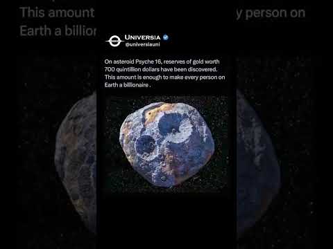 This Asteroid Has Gold Worth $700 Quintillion! 💰🪐