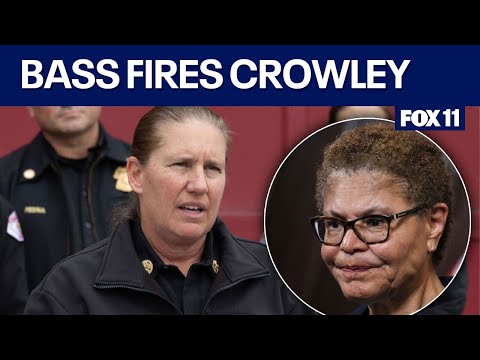 LA Mayor removes fire chief after wildfires