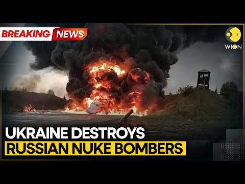 BREAKING: Ukraine Launches Massive Drone Attack On Russia, Targets Airbases and Nuke Bombers | WION