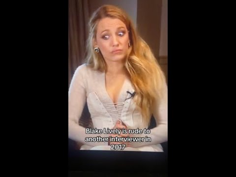 Blake Lively caught &#039;terrorising&#039; another journalist during interview