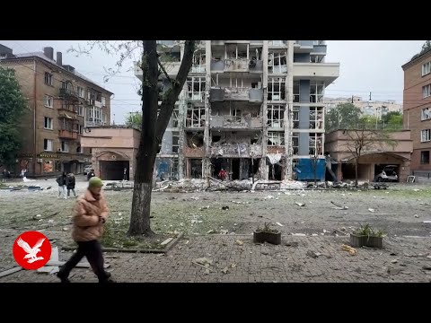 Deadly missile and drone attacks hit Kyiv for second night