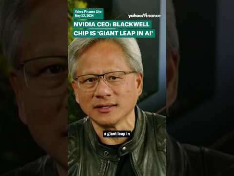 @NVIDIA CEO: Blackwell chip ‘is a giant leap in AI’ #shorts