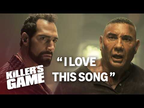 Dave Bautista&#039;s EPIC Musical Fight Scene | The Killer&#039;s Game