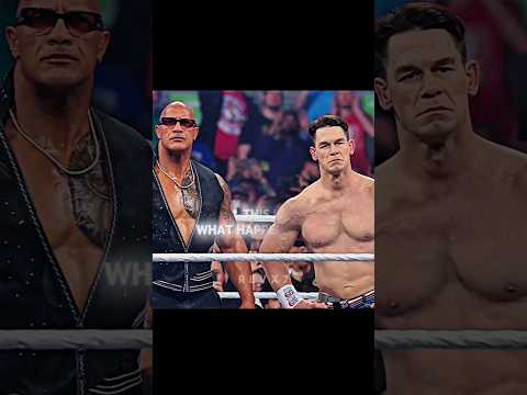 John Cena Joins The Rock &amp; Attacks Cody Rhodes 🥵 Edit