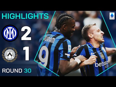 INTER-UDINESE 2-1 | HIGHLIGHTS | Frattesi goal edges Udiense at San Siro | Serie A 2024/25