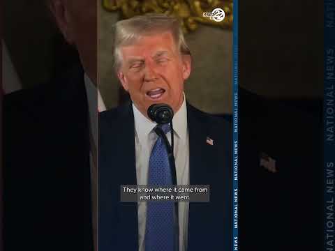 &quot;Something strange is going on,&quot; says Trump on mysterious drones