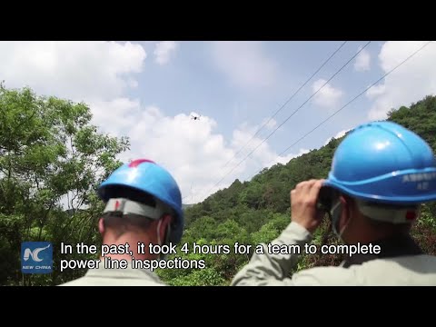 Drones Transform Power Line Inspections