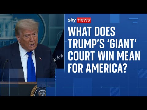 Donald Trump celebrates Supreme Court win but what does it mean for America?