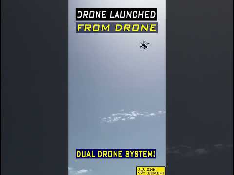 Revolutionary &#039;Drone Launched from Drone&#039; System!