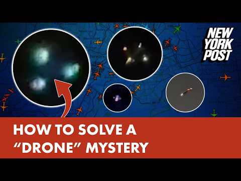 How to identify mysterious &quot;drones&quot;
