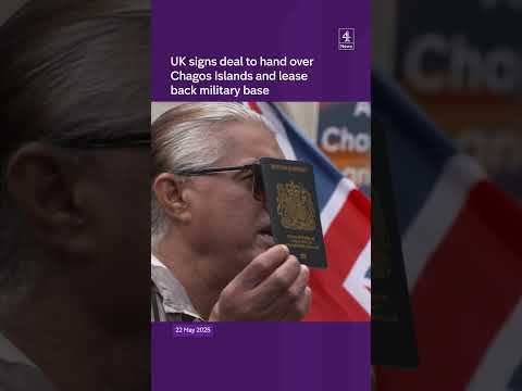 UK signs Chagos islands deal