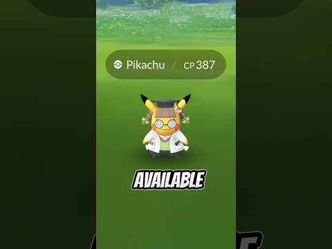 How To Get PhD Pikachu In Pokémon GO! #pokemongo