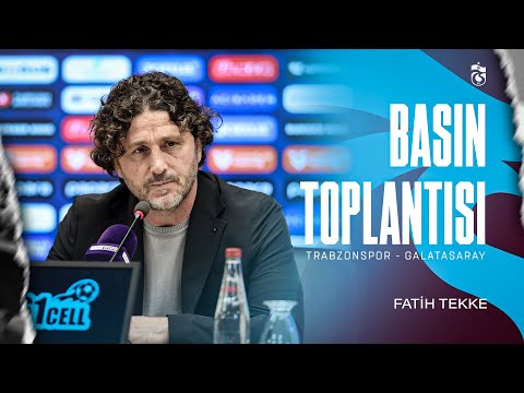 Teknik Direktörümüz Fatih Tekke&#039;nin Galatasaray maçı değerlendirmesi