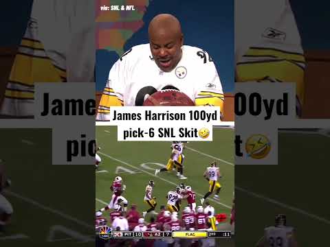James Harrison’s funny SNL Skit after the Superbowl🤣 #shorts (@SaturdayNightLive / @NFL)