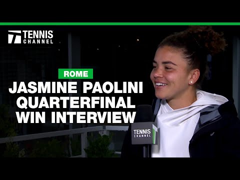 Jasmine Paolini on ROLLERCOASTER win vs Shnaider | 2025 Rome