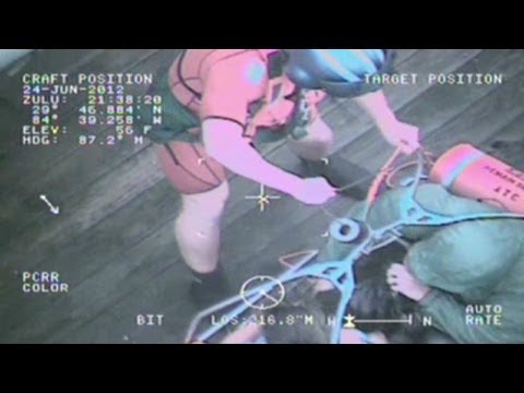 Coast Guard rescues 9 people from stranded house