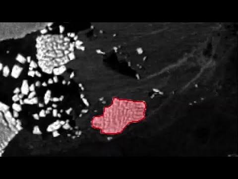 AI helps map and track giant icebergs from space