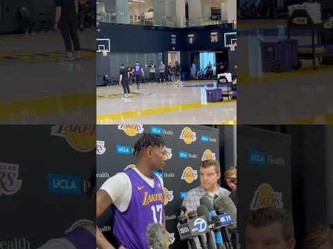 Dorian Finney-Smith on the Lakers’ offense: “I’m back getting wide open shots…