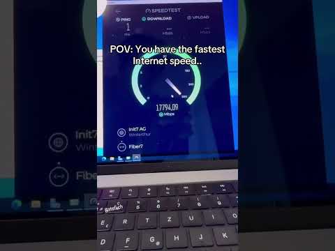 FASTEST INTERNET SPEED ON PLANET #pcgaming #pcgamingsetup
