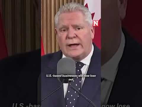 Ontario ‘Ripping Up’ Contracts With Starlink Over Trump Tariffs