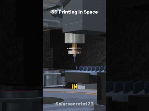 3D Printing in Space - A Revolutionary Research😮ll #space #spaceexploration #universe