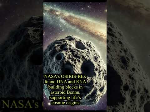 Asteroid Bennu Holds Clues to Life’s Origins! ☄️🌍