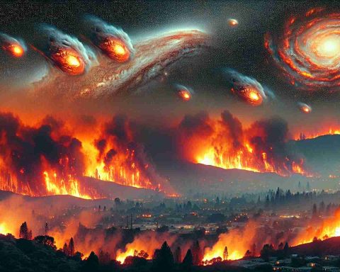 Shocking Fires in California: Strange Objects Spotted! Are They Watching Us? Shocking Fires in California: Strange Objects Spotted! Are They Watching Us?