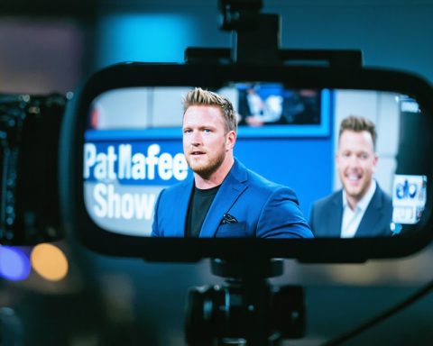 The Pat McAfee Show is Taking Virtual Reality by Storm! Discover the Future of Sports Commentary. The Pat McAfee Show is Taking Virtual Reality by Storm! Discover the Future of Sports Commentary.