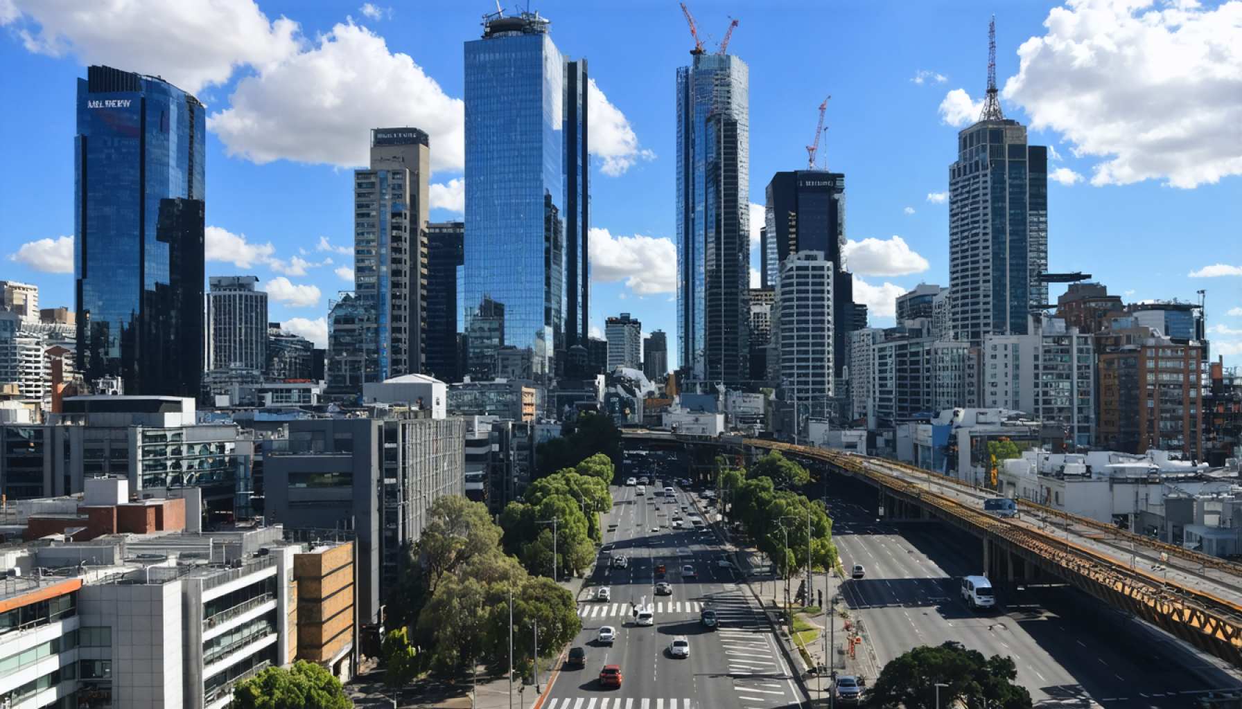 Hvem krever Melbournes himmel: En konflikt mellom tycooner og tårn på Collins Street 