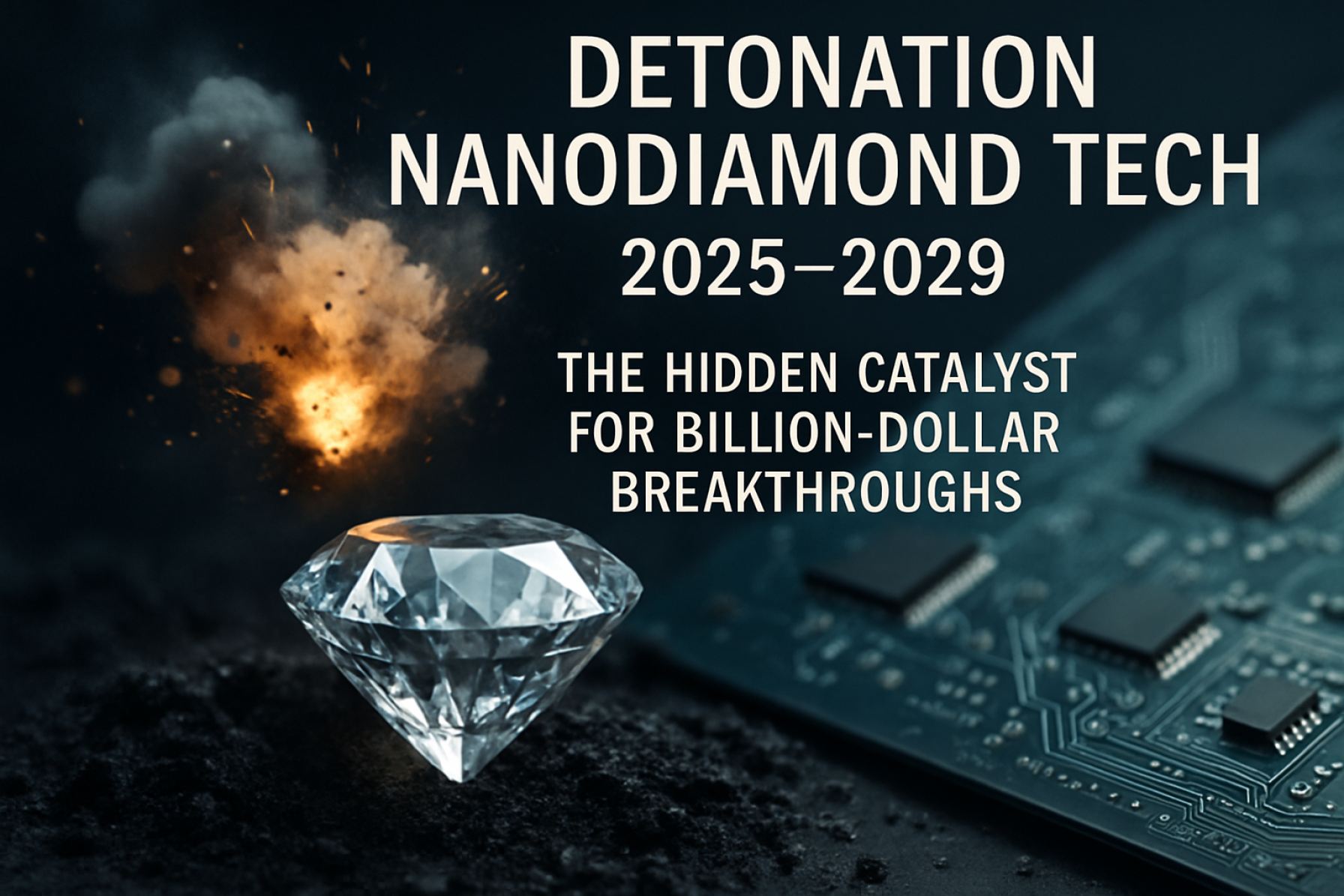 טכנולוגיית ננודיאמנטפיצוץ 2025–2029: הקטליזטור הנסתר לפריצות דרך של מיליארד דולר 