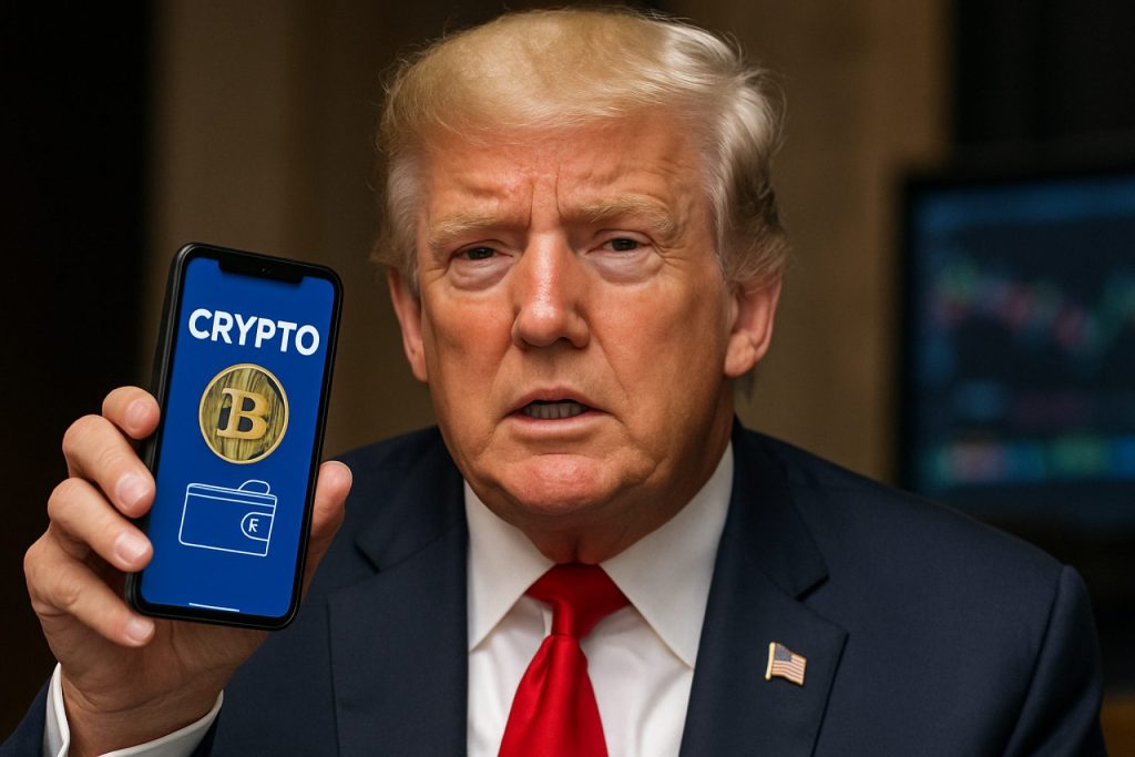 Trump Ignites Crypto Frenzy With Surprise Digital Wallet Launch Backed by NFT Giants Trump Ignites Crypto Frenzy With Surprise Digital Wallet Launch Backed by NFT Giants